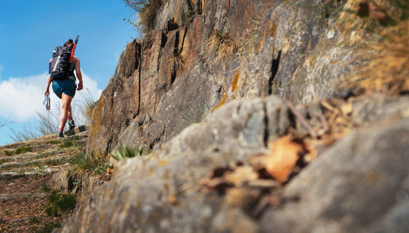 trail en montagne